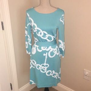 Lily Pulitzer Blue and white dress